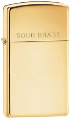 Zippo - Brass High Polish Slim
