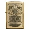 Zippo - Jim Beam Full Label Brass