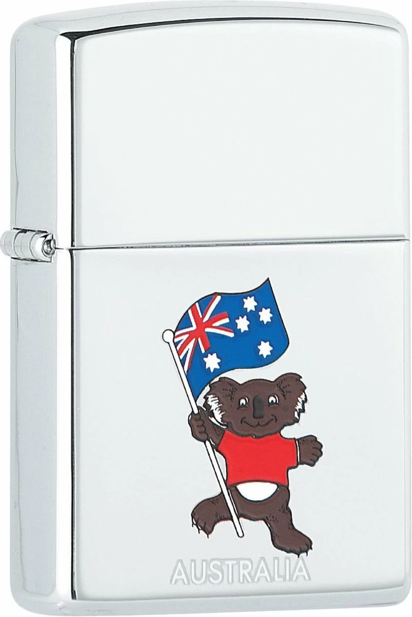 Zippo - Koala With Flag 3 Zippo - Koala With Flag