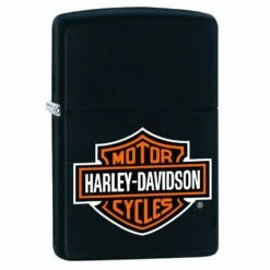 Zippo - Harley Davidson Logo Black