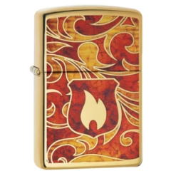 Zippo - Flame Fusion High Polished Brass