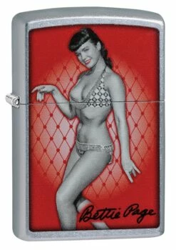 Zippo - Bettie Page Fishnet