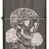 Zippo - Fancy Skull Etched 2 Zippo - Fancy Skull Etched -Gift Box Sales 549535 000 001