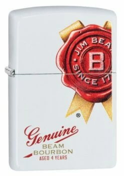 Zippo - Jim Beam Genuine White