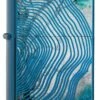 Zippo - Blue Ripples High Polish -Gift Box Sales 549547 000 001