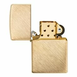 Zippo - Brass Herringbone Sweep