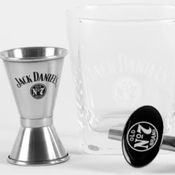 Jack Daniel's Pourer, Jigger & Glasses Set 10 Jack Daniel's Pourer, Jigger & Glasses Set -Gift Box Sales 553068 002 h