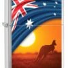 Zippo - Flag & Kangaroo Landscape 2 Zippo - Flag & Kangaroo Landscape -Gift Box Sales 557087 000 001