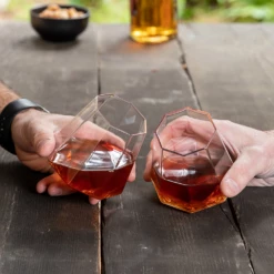 Rocking Whiskey Glasses Set Of 2 -Gift Box Sales 560228 004 1