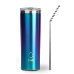 SWIG Skinny Tumbler Rainbow Titanium
