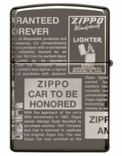 Zippo - Stripe High Polish Brass -Gift Box Sales 573454.1