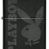 Zippo Playboy Logo Black Matte -Gift Box Sales 573460 000 001