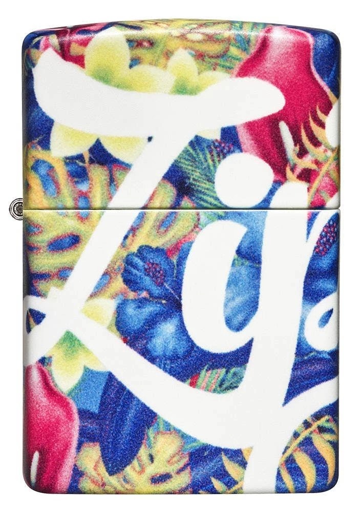 Zippo - 540 Colour Tropical Flowers 3 Zippo - 540 Colour Tropical Flowers