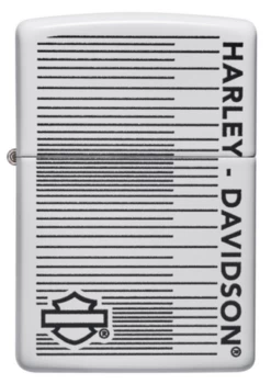 Zippo - Harley Davidson White Matte