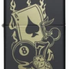 Zippo Casino Black Matte 2 Zippo Casino Black Matte -Gift Box Sales 573895 000 001