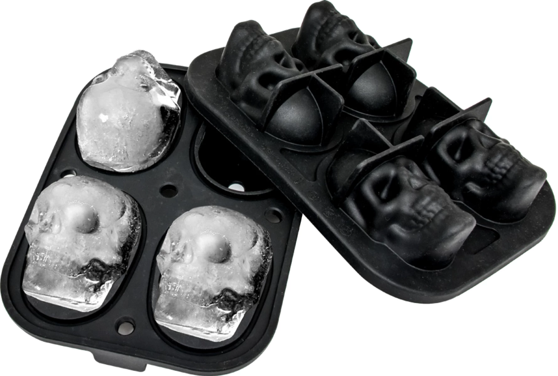 3D Skull Ice Cube Tray Mould 3 3D Skull Ice Cube Tray Mould