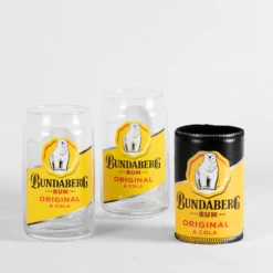 Bundy Can Glasses & Cooler