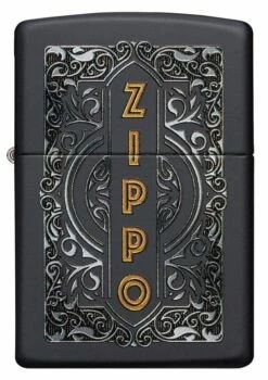 Zippo - Black Matte Zippo Design