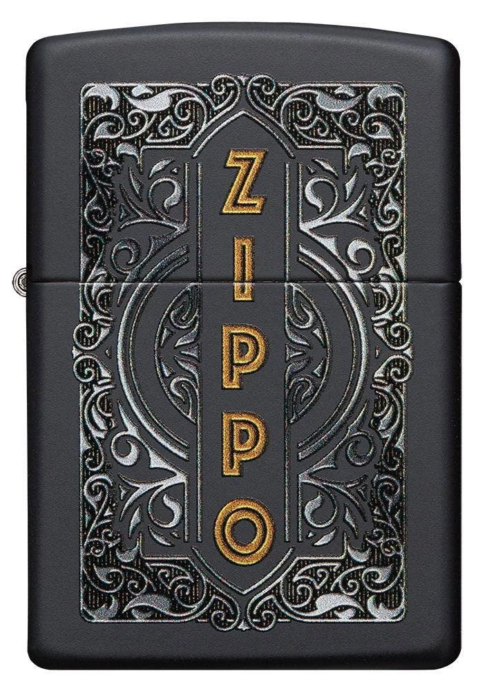 Zippo - Black Matte Zippo Design 3 Zippo - Black Matte Zippo Design