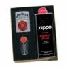 Zippo - Jim Beam Street Chrome Lighter, Fluid & Flint Pack 1 Zippo - Jim Beam Street Chrome Lighter, Fluid & Flint Pack -Gift Box Sales 576112 zippo pack jim bean street chrome