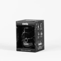 SWIG Wine Tumbler Black Marble -Gift Box Sales 578157 006 1 1