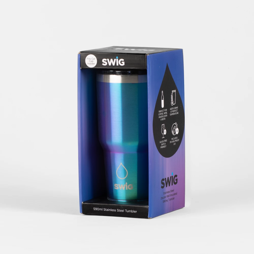 SWIG Tumbler Rainbow Titanium 6 SWIG Tumbler Rainbow Titanium - Image 4