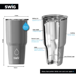 SWIG Tumbler Rainbow Titanium 14 SWIG Tumbler Rainbow Titanium -Gift Box Sales 578159 008