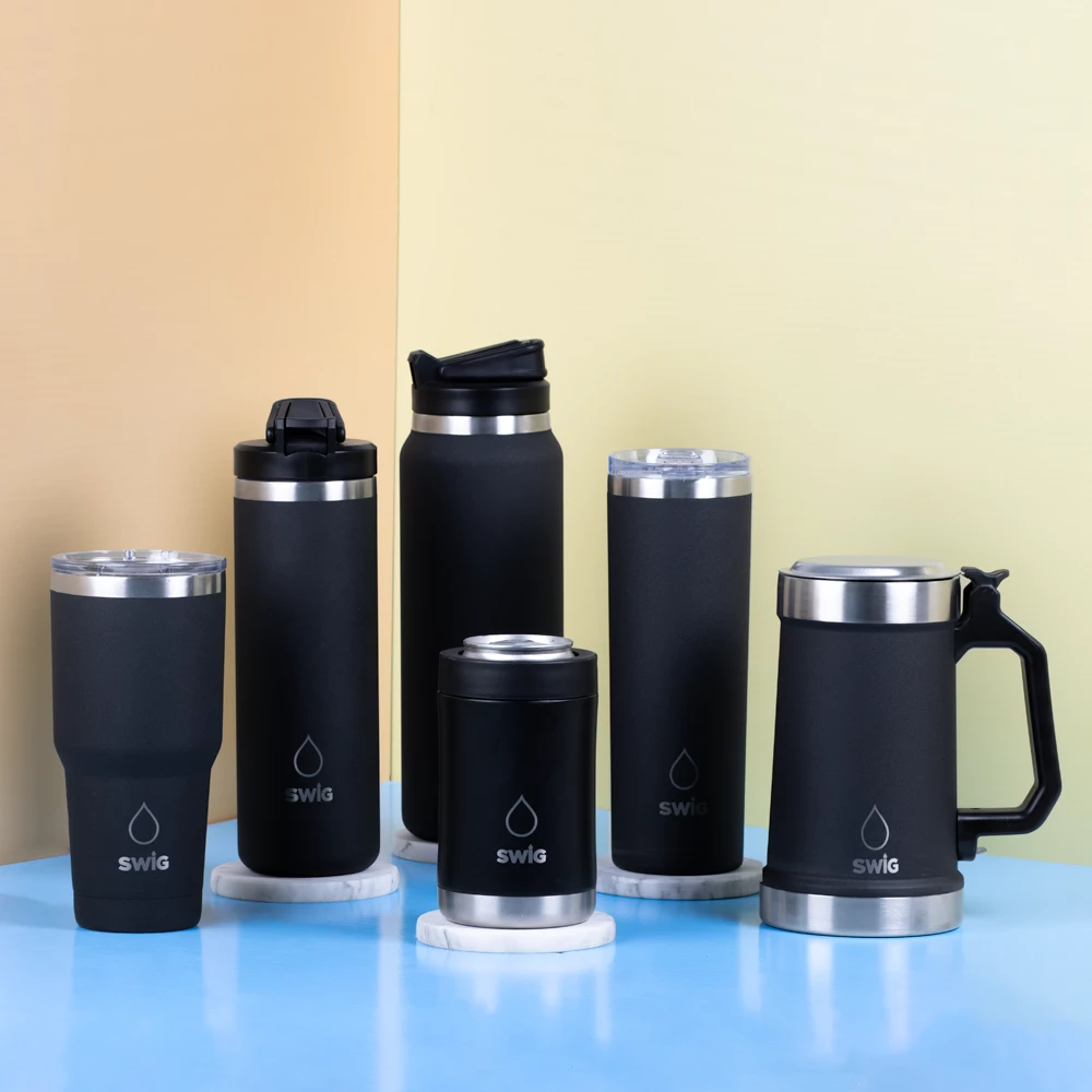 SWIG Tumbler Black Graphite 9 SWIG Tumbler Black Graphite - Image 7