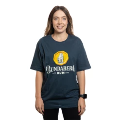 Bundaberg Rum Rosette Navy Tee -Gift Box Sales 578702 bundy tee rosette m 3xl black 000 003 1 3