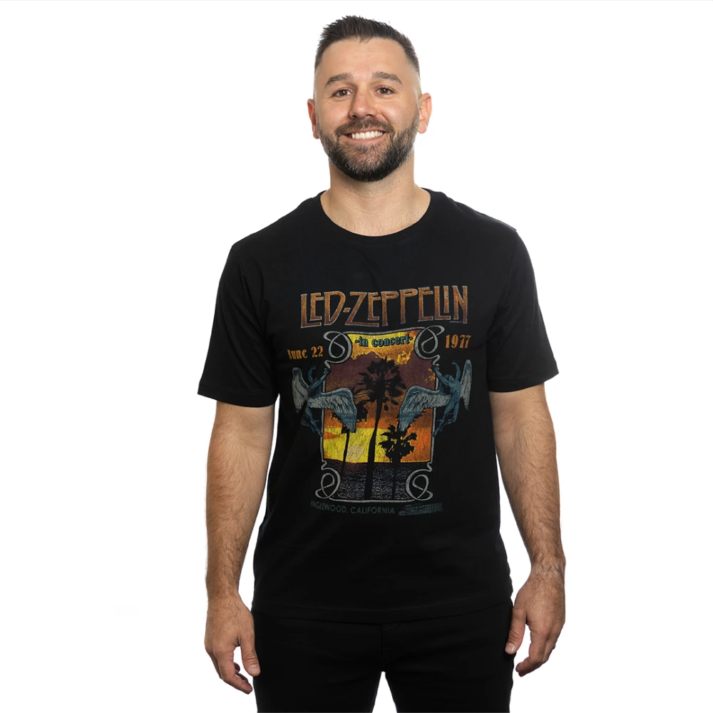 Led Zeppelin California Concert T-Shirt 4 Led Zeppelin California Concert T-Shirt - Image 2