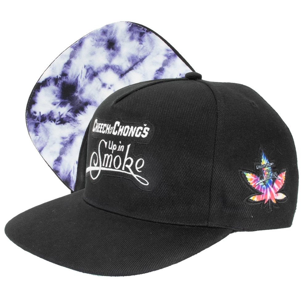Cheech & Chong Grey Tie Dye Cap 4 Cheech & Chong Grey Tie Dye Cap - Image 2