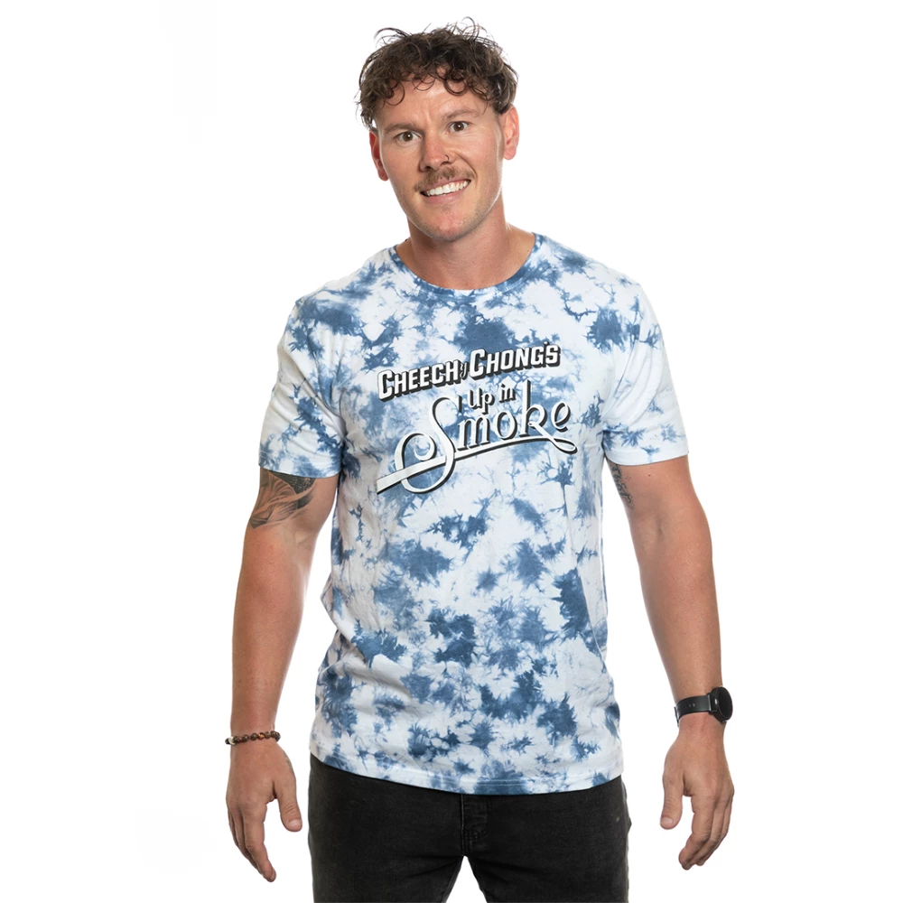 Cheech & Chong Grey Tie Dye T-Shirt - Image 2