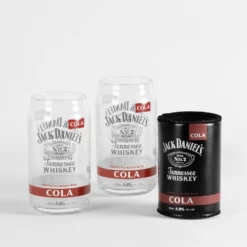 Jack Daniel's Set Of 2 Glasses With Cooler