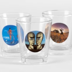 Pink Floyd Shot Glasses In Box Set Of 5 10 Pink Floyd Shot Glasses In Box Set Of 5 -Gift Box Sales 579165 002 h