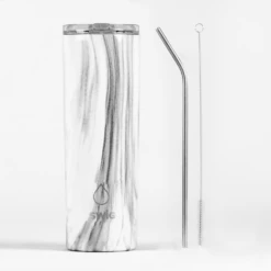 SWIG Skinny Tumbler White Marble -Gift Box Sales 580076 001