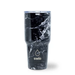 SWIG Tumbler Black Marble