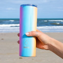 SWIG Skinny Tumbler Rainbow Gradient -Gift Box Sales 580083 004