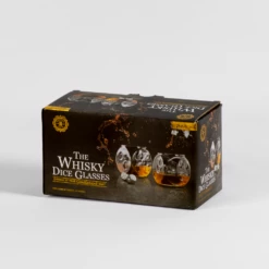 Refined Gifts Whiskey Glasses Dice Set Of 2 11 Refined Gifts Whiskey Glasses Dice Set Of 2 -Gift Box Sales 580385 006