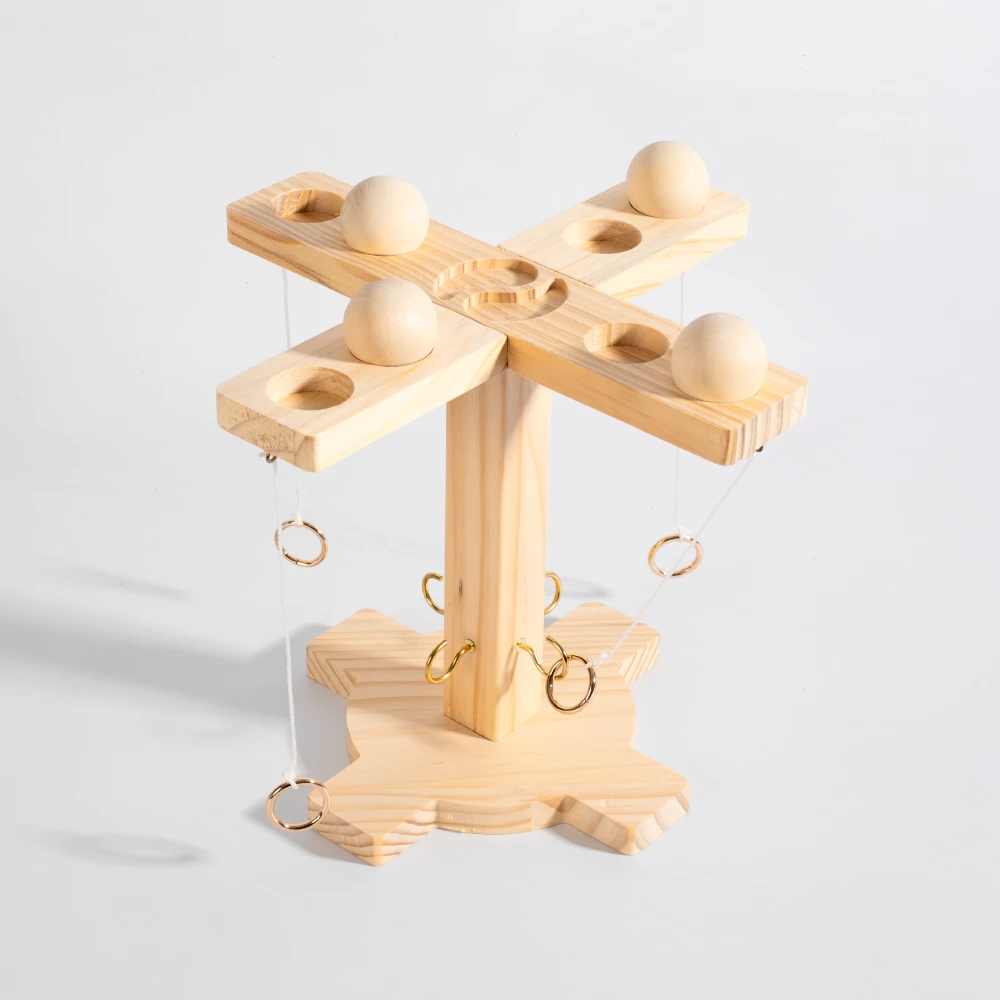 Wooden Hook Ring Toss 4 Wooden Hook Ring Toss - Image 2