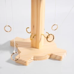 Wooden Hook Ring Toss 12 Wooden Hook Ring Toss -Gift Box Sales 580456 004