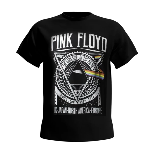 Pink Floyd Dark Side Of The Moon World Tour Full Logo Tee 3 Pink Floyd Dark Side Of The Moon World Tour Full Logo Tee -Gift Box Sales 580708 000 001