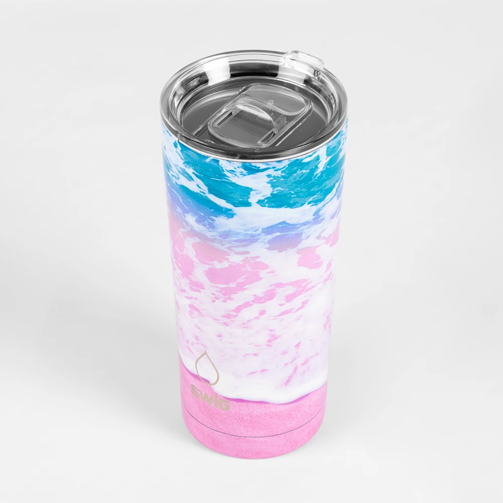 SWIG Tumbler Pink Amalfi 4 SWIG Tumbler Pink Amalfi - Image 2