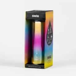 SWIG Skinny Tumbler Metallic Rainbow -Gift Box Sales 581656 006 1