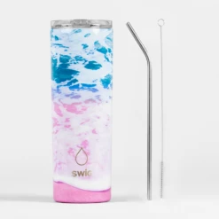SWIG Skinny Tumbler Pink Amalfi -Gift Box Sales 581657 001
