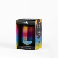 SWIG Wine Tumbler Metallic Rainbow -Gift Box Sales 581659 006 1