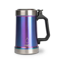 SWIG Beer Stein Graphite Iridescent