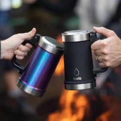 SWIG Beer Stein Graphite Iridescent -Gift Box Sales 582004 004 1