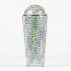 Glitter Bedazzle Cup Silver Iridescent -Gift Box Sales 582121 001 1