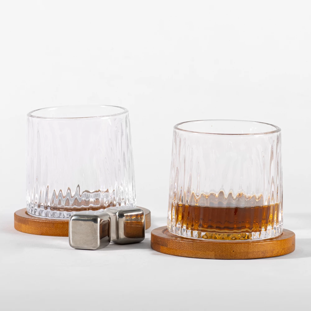 Refined Gifts Whiskey Swirling Glasses 4 Refined Gifts Whiskey Swirling Glasses - Image 2