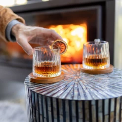 Refined Gifts Whiskey Swirling Glasses 14 Refined Gifts Whiskey Swirling Glasses -Gift Box Sales 582217 004